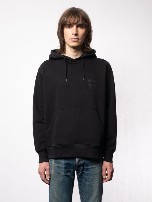 Franke Logo Hoodie Black