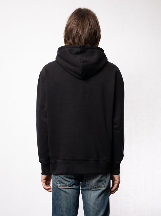 Franke Logo Hoodie Black